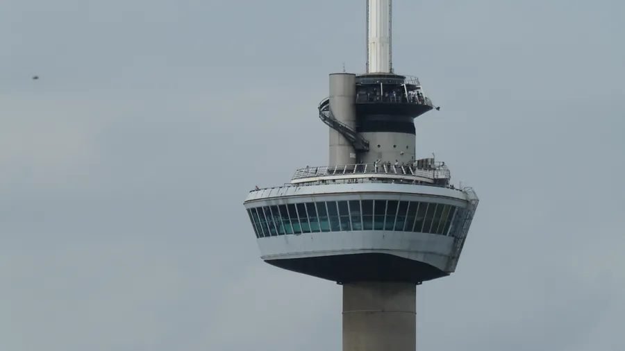 Euromast with restaurant and park, Rotterdam Euromast with restaurant and park, Rotterdam