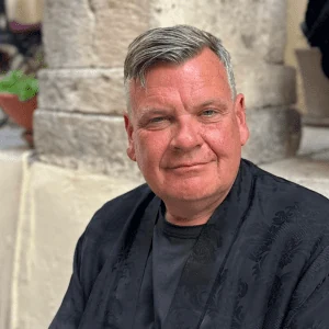 Henk de Laur&eacute;, owner of vintage shop Hendrikus